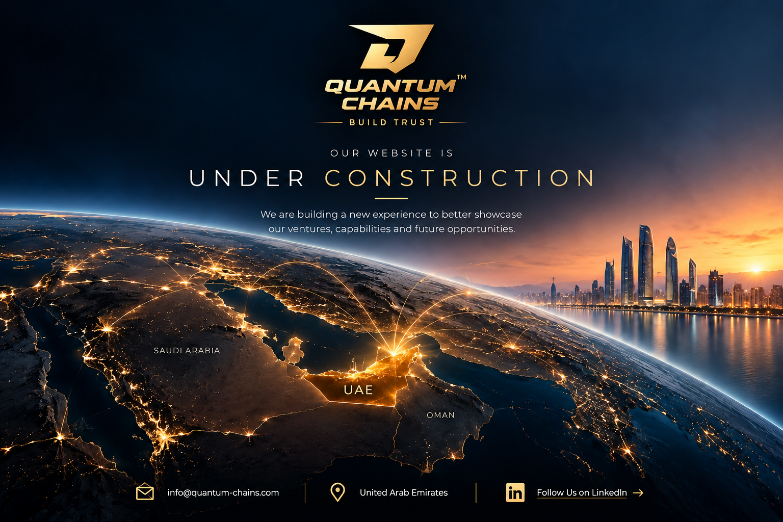 Quantum Chains — Our website is under construction